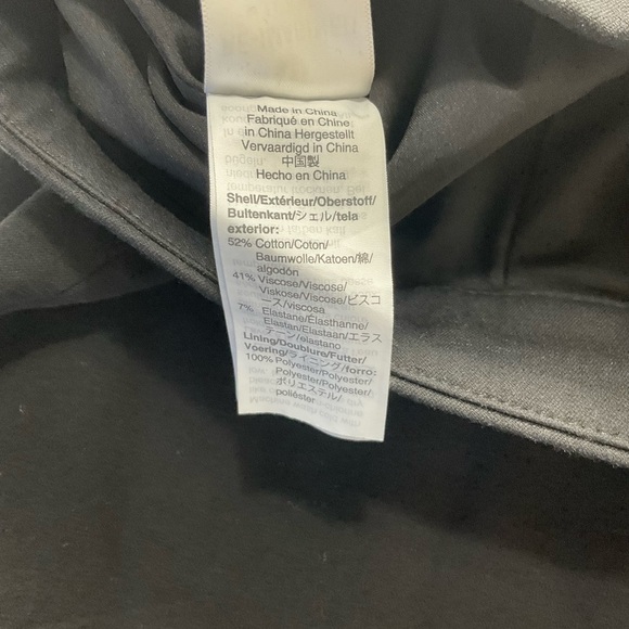 J.Crew No 2 Women’s Lined Black Zip Back Pencil Skirt Size 16 - Picture 9 of 9